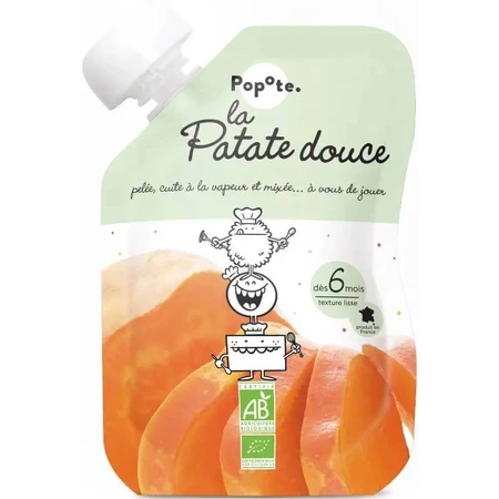 POPOTE Bio-Süßkartoffelkapseln 120 g, 6+ 1×120 g