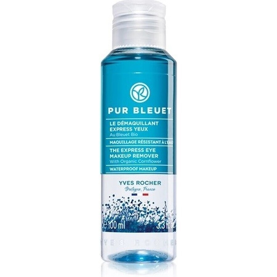 Yves Rocher Pb Express Makeup Remover With Cornflower Eyes 100ml 1×100ml, cleanser