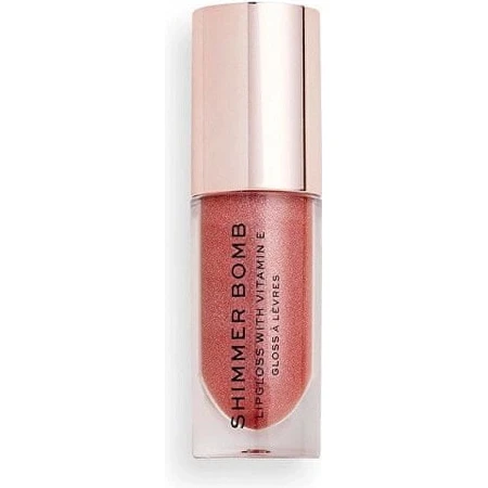 Revolution, Shimmer Bomb Glimmer, brillo de labios 1×4,6 ml, brillo de labios