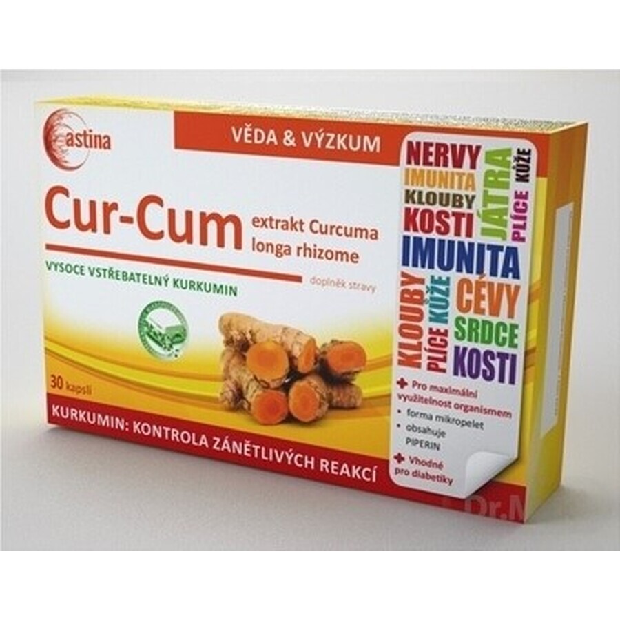 Astina Cur-Cum 1×60 cps, curcumine hautement absorbable