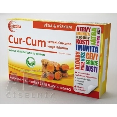 Astina Cur-Cum 1×60 cps, curcumina altamente absorbible