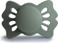 FRIGG FRIGG Lucky symmetric silicone pacifier Sage, 0-6m 1&#215;1 pc, silicone pacifier