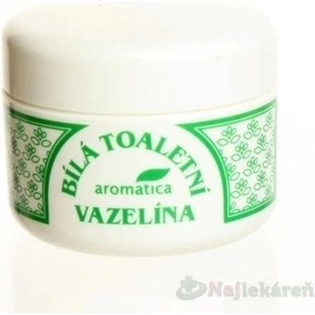 Aromatica Blanc cuvette de toilette avec VIT. E 1×100 ml, convient également aux personnes souffrant d'allergies