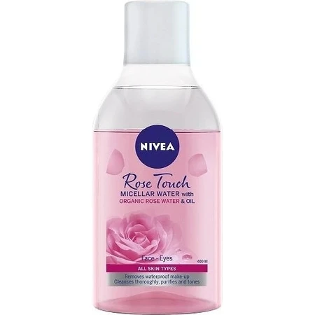 NIVEA Eau micellaire biphasée Rose 1×400 ml, eau micellaire