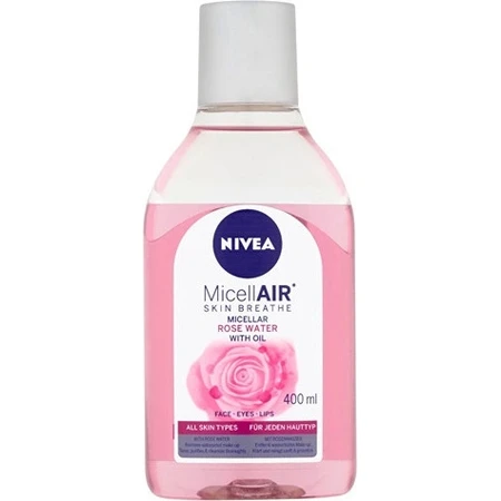 NIVEA Eau micellaire biphasée Rose 1×400 ml, eau micellaire