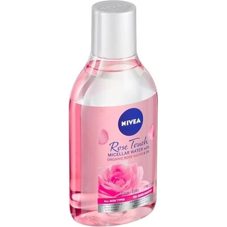NIVEA Eau micellaire biphasée Rose 1×400 ml, eau micellaire
