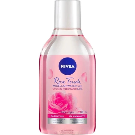 NIVEA Eau micellaire biphasée Rose 1×400 ml, eau micellaire