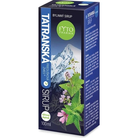 FYTO Tatra Bronchialmischung Sirup 1×100 ml, Sirup