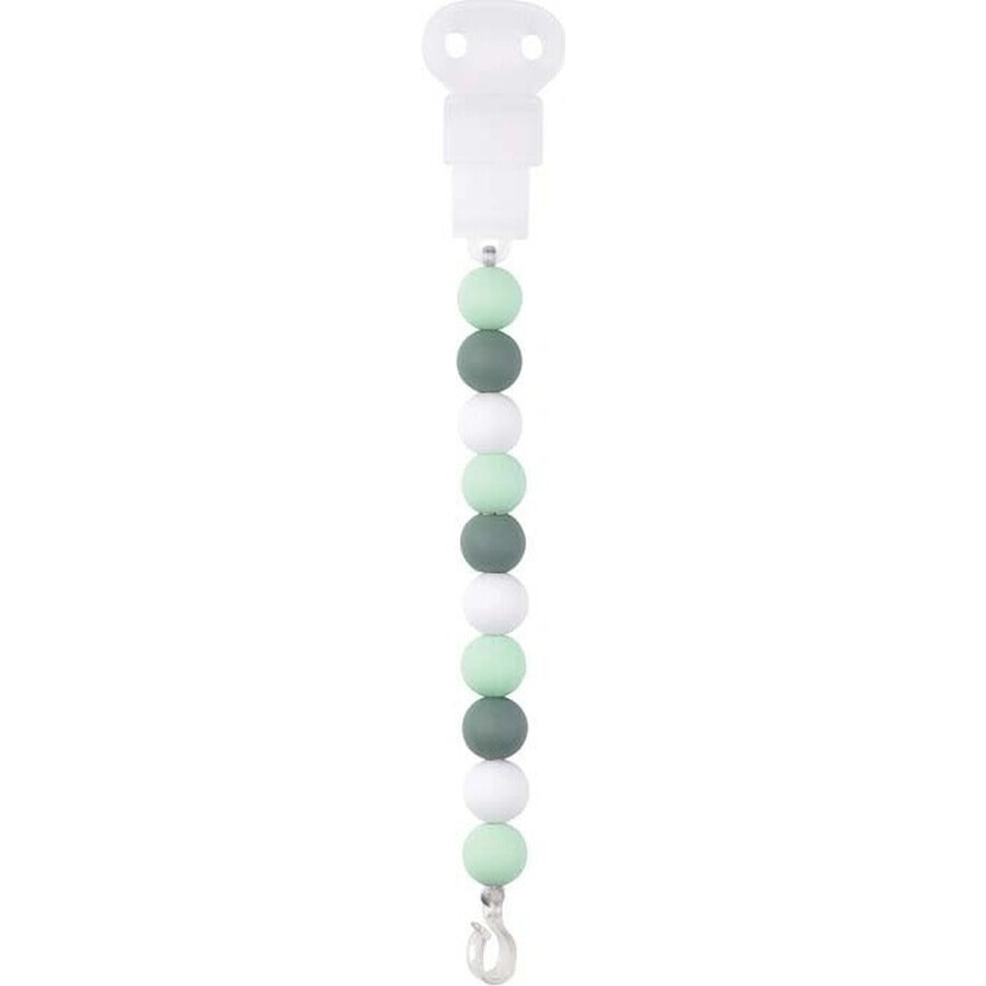 NATTOU BPA-free mint-white silicone clip 1×1pc