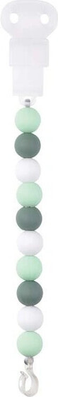 NATTOU BPA-free mint-white silicone clip 1&#215;1pc