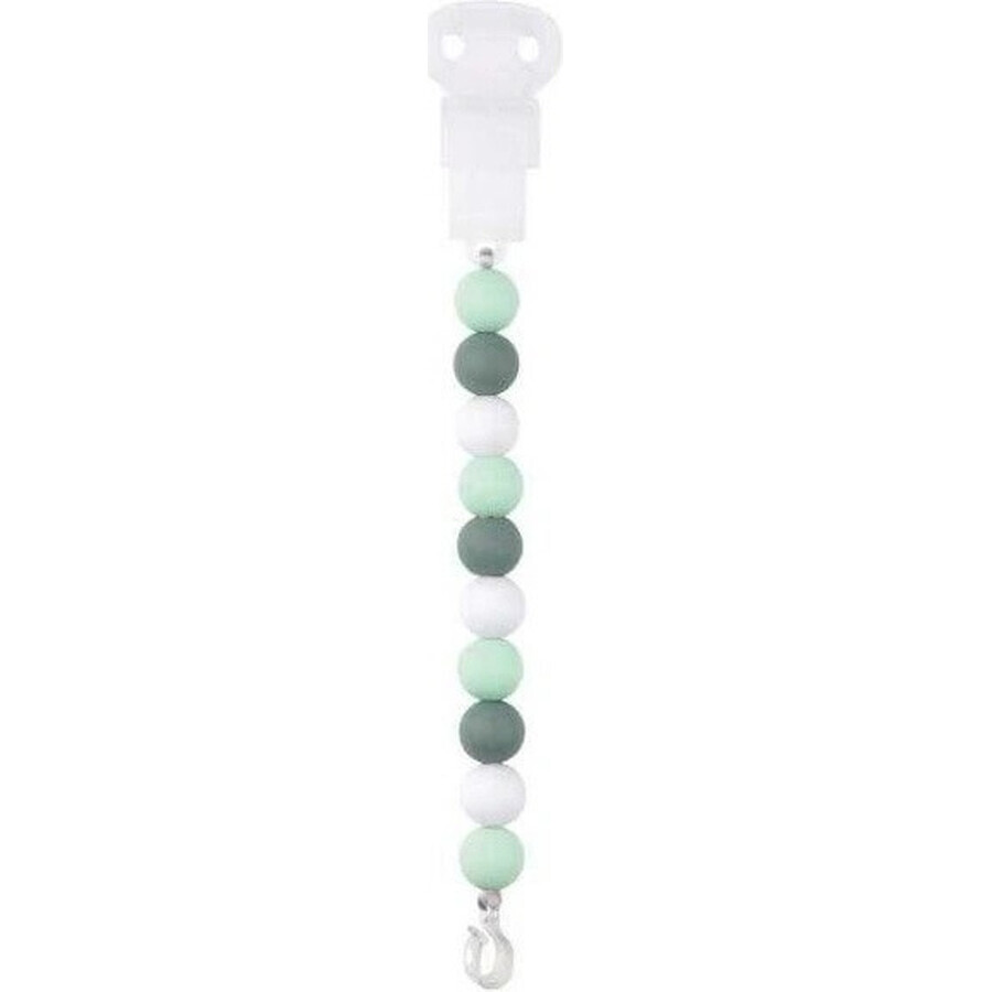 NATTOU BPA-free mint-white silicone clip 1×1pc