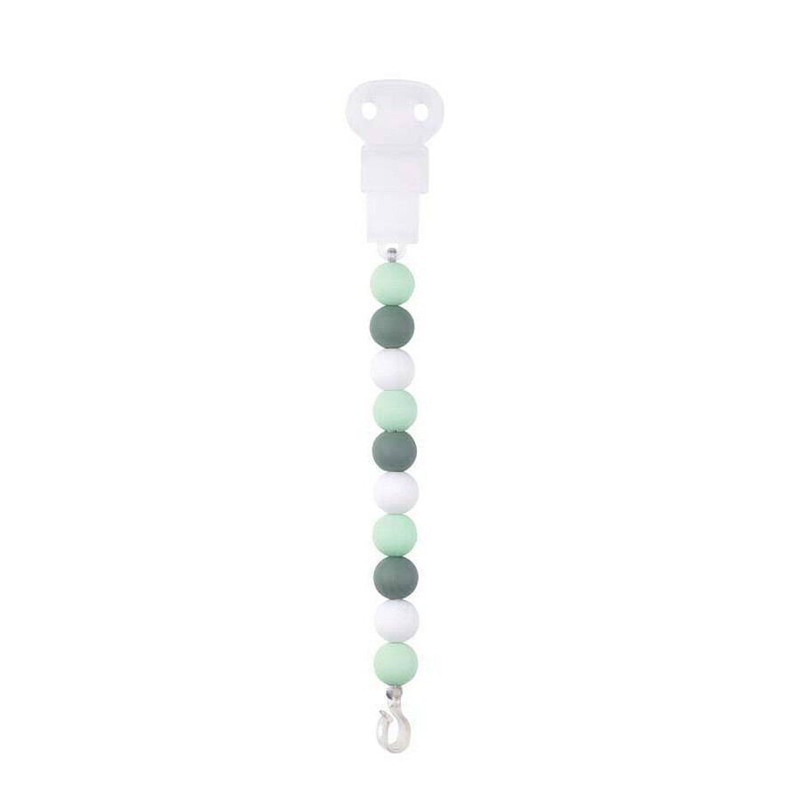 NATTOU BPA-free mint-white silicone clip 1×1pc