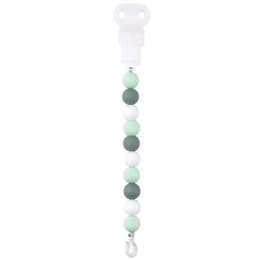 NATTOU BPA-free mint-white silicone clip 1×1pc