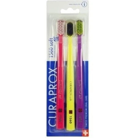 CURAPROX CS 1560 soft 1×3 Stück, weich und empfindlich