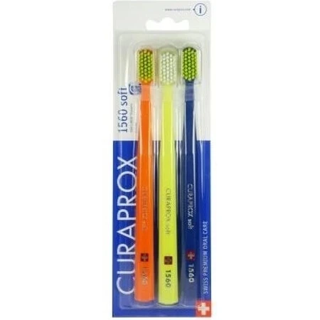 CURAPROX CS 1560 soft 1×3 Stück, weich und empfindlich