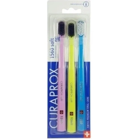 CURAPROX CS 1560 soft 1×3 Stück, weich und empfindlich