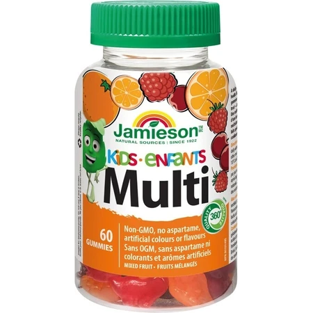 JAMIESON Multi kids GUMMIES 1×60 pcs, multivitaminas