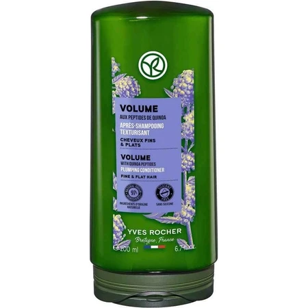 Yves Rocher Acondicionador para más volumen capilar 1×200 ml, acondicionador capilar