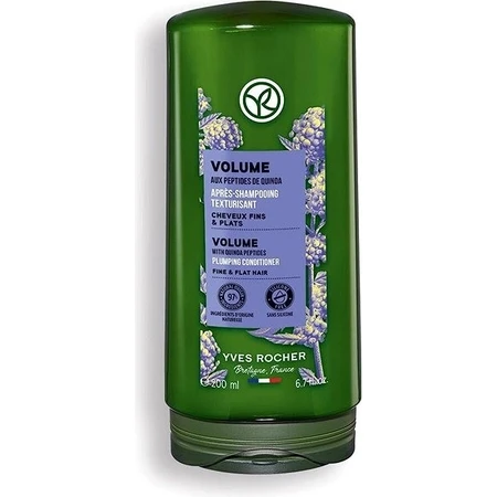 Yves Rocher Acondicionador para más volumen capilar 1×200 ml, acondicionador capilar