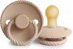 FRIGG Rubber pacifier with rope Croissant 1&#215;1 pc, 0-6m