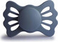 FRIGG Lucky Symmetrical Symmetrical Silicone Soother Slate, +6m 1&#215;1 pcs, silicone soother