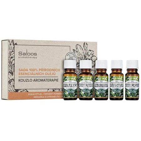 SALOOS La magia de la aromaterapia set de aceites esenciales 100% naturales 1×1 ud aceite