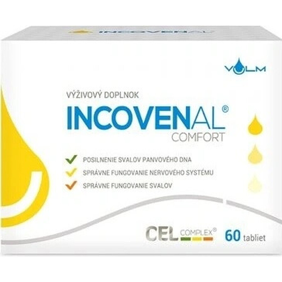 Comfort INCOVENAL, VULM 1×60 tbl, renforcement du plancher pelvien