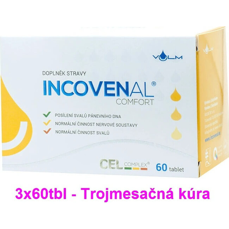 Comfort INCOVENAL, VULM 1×60 tbl, renforcement du plancher pelvien