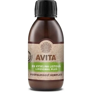 AVITA B9 LIPOSOMAL FOLIC ACID LIPOSOMAL PLUS 1x200 ml, fosfolipidencomplex