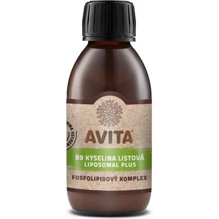 AVITA B9 LIPOSOMAL FOLIC ACID LIPOSOMAL PLUS 1x200 ml, fosfolipidencomplex