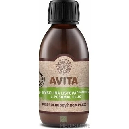 AVITA B9 LIPOSOMAL FOLIC ACID LIPOSOMAL PLUS 1x200 ml, fosfolipidencomplex