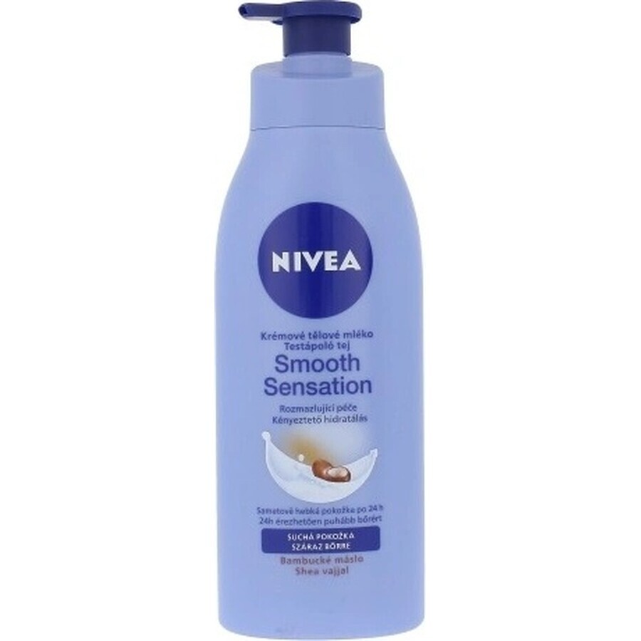 NIVEA CREMA CORPO MILK Smooth Sensation 1×400 ml, crema corpo