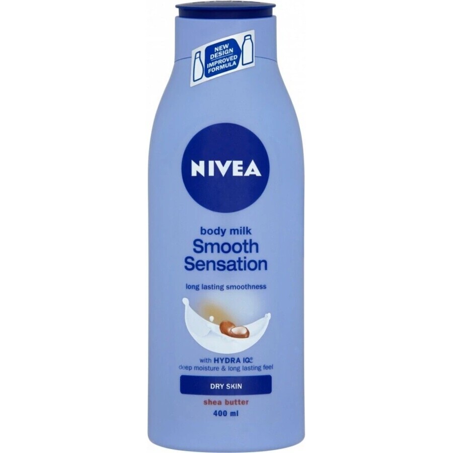 NIVEA CREMA CORPO MILK Smooth Sensation 1×400 ml, crema corpo
