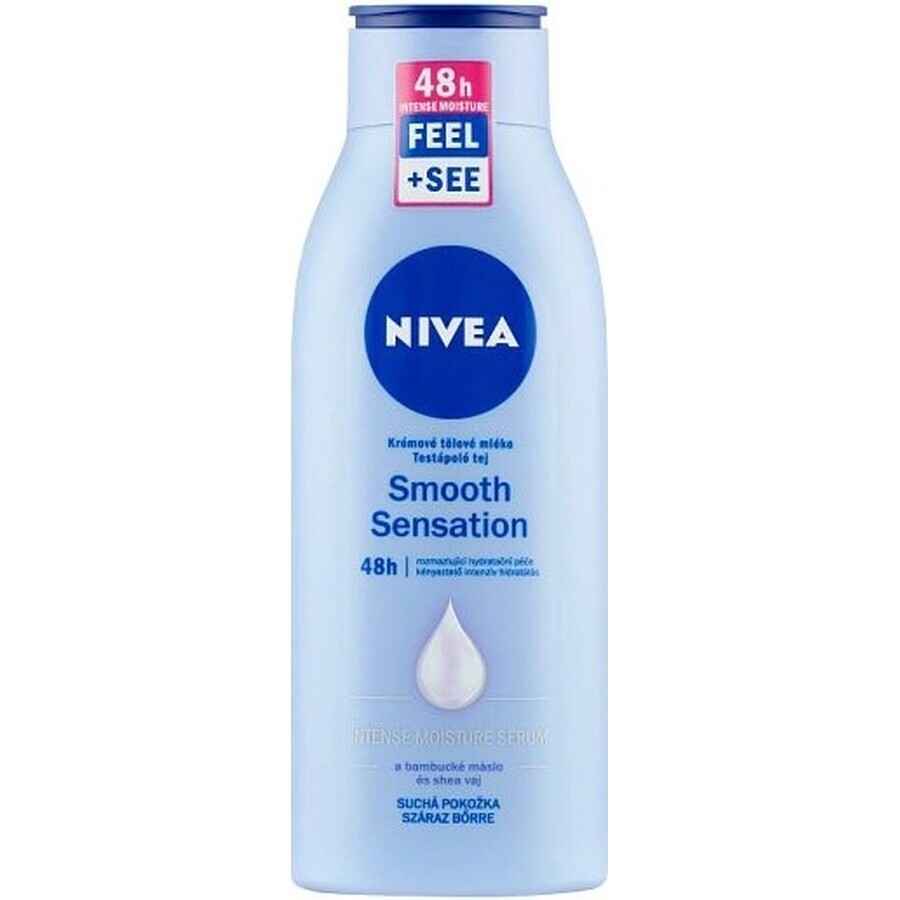 NIVEA CREMA CORPO MILK Smooth Sensation 1×400 ml, crema corpo