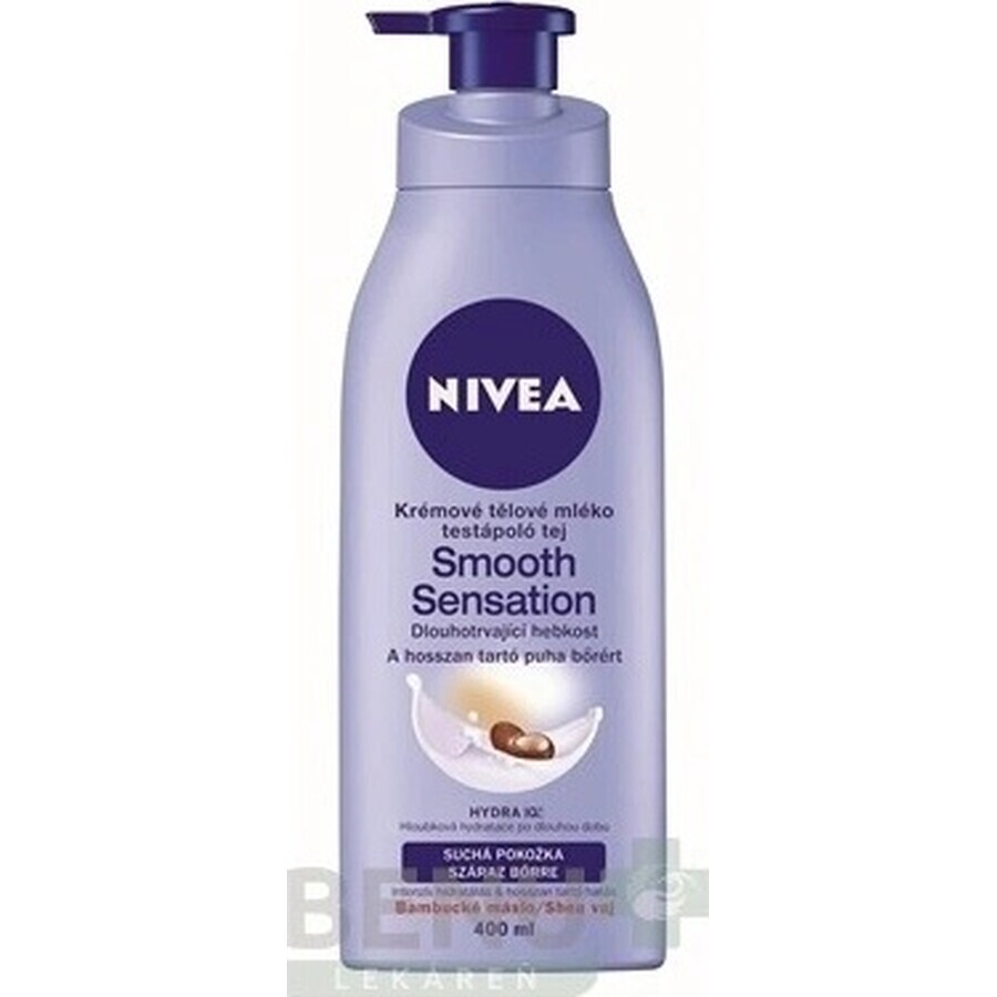 NIVEA CREMA CORPO MILK Smooth Sensation 1×400 ml, crema corpo