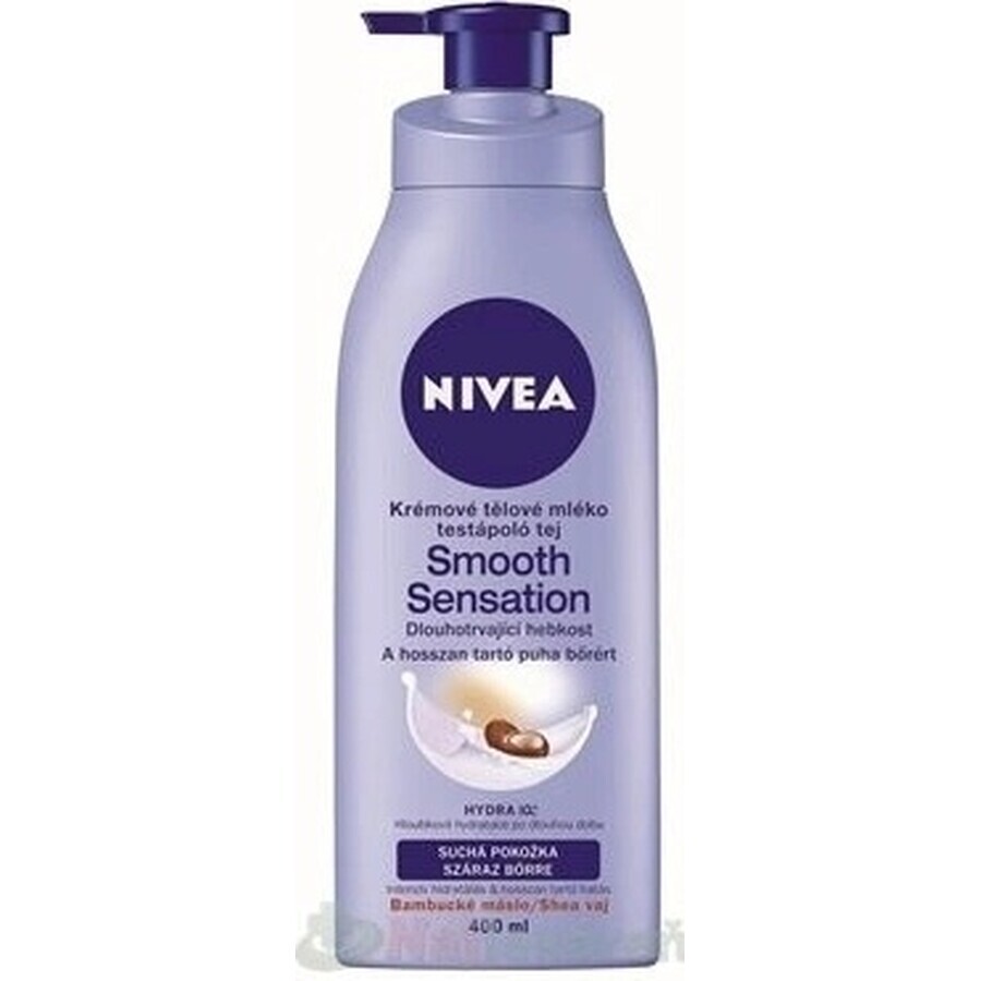 NIVEA CREMA CORPO MILK Smooth Sensation 1×400 ml, crema corpo