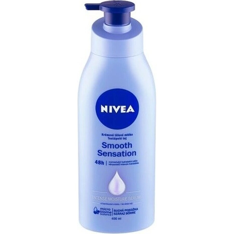 NIVEA CREMA CORPO MILK Smooth Sensation 1×400 ml, crema corpo