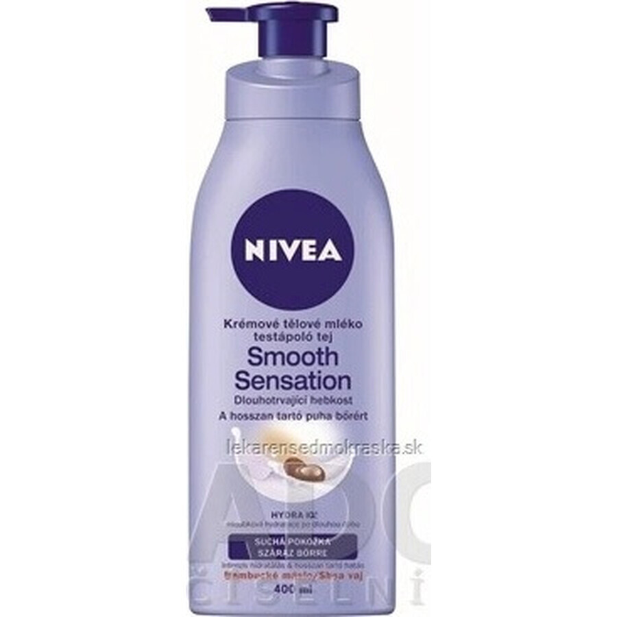 NIVEA CREMA CORPO MILK Smooth Sensation 1×400 ml, crema corpo
