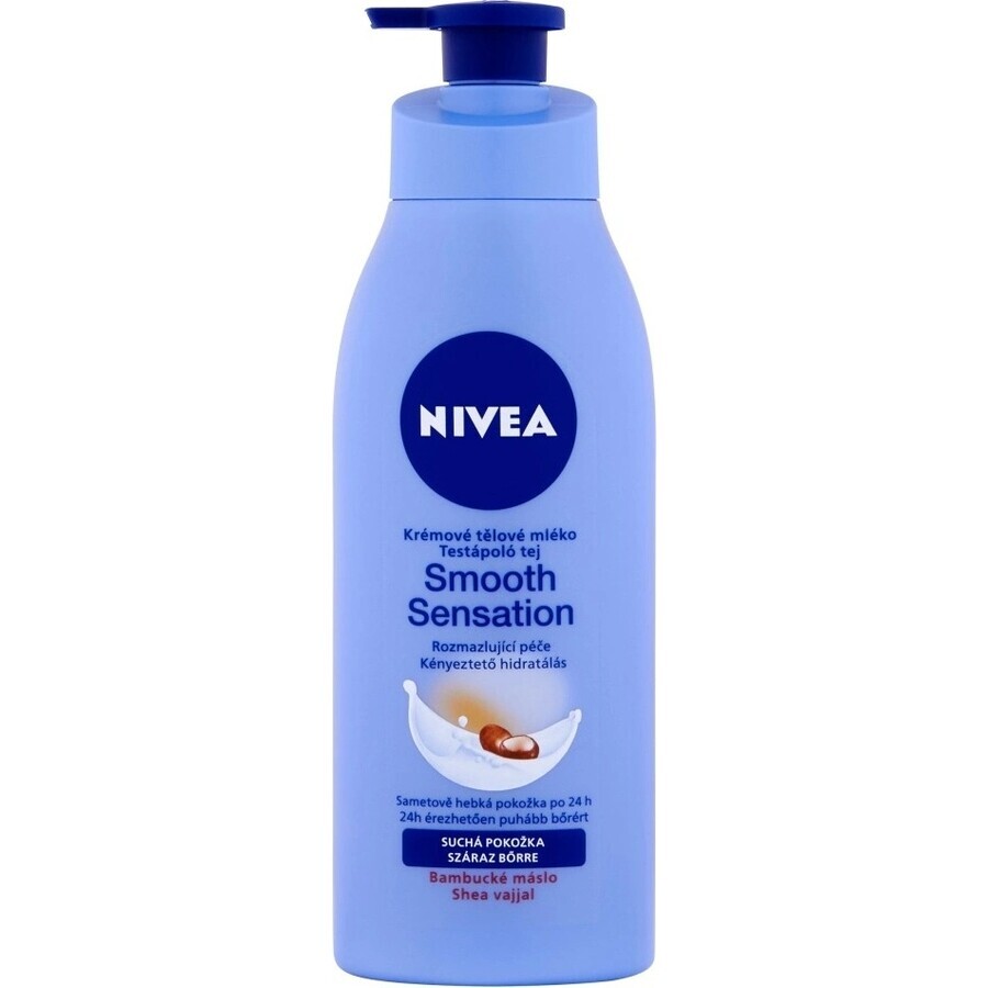 NIVEA CREMA CORPO MILK Smooth Sensation 1×400 ml, crema corpo