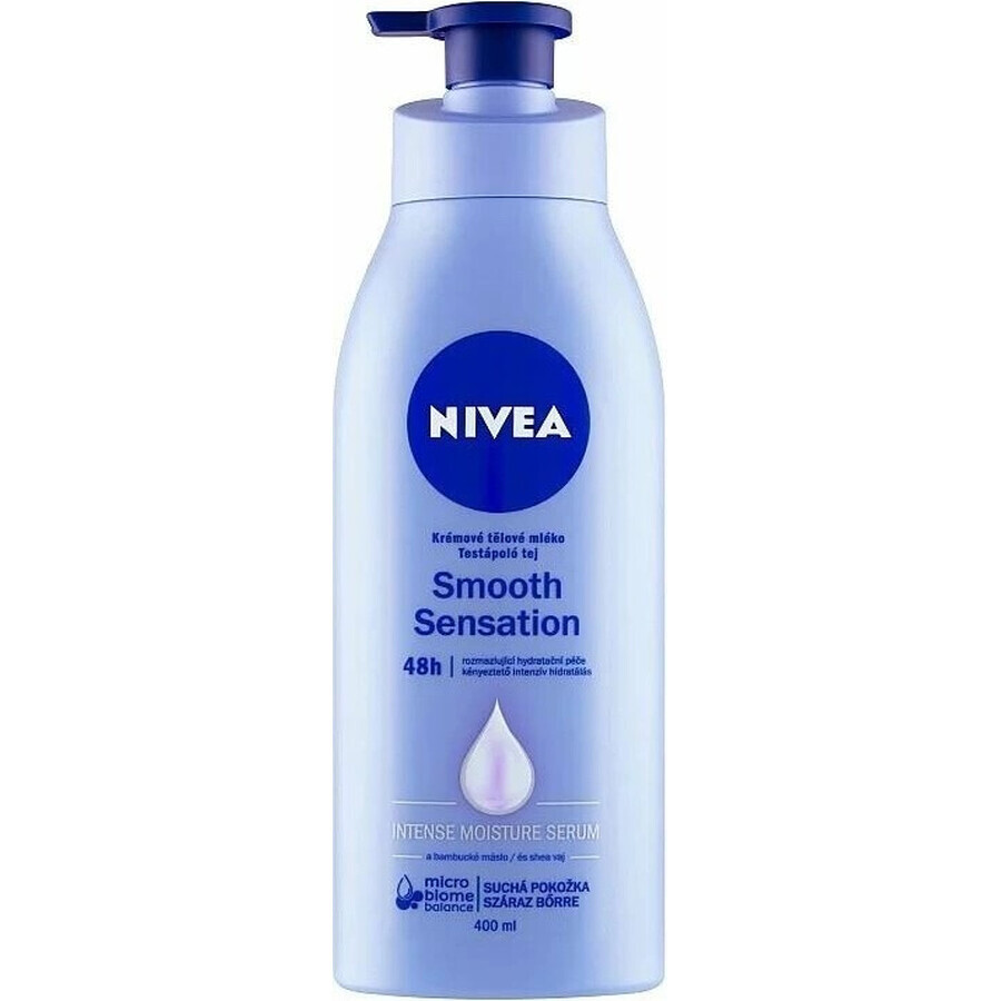 NIVEA CREMA CORPO MILK Smooth Sensation 1×400 ml, crema corpo