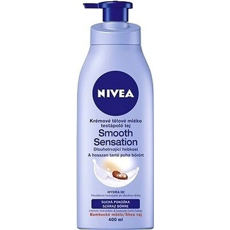 NIVEA CREMA CORPO MILK Smooth Sensation 1×400 ml, crema corpo