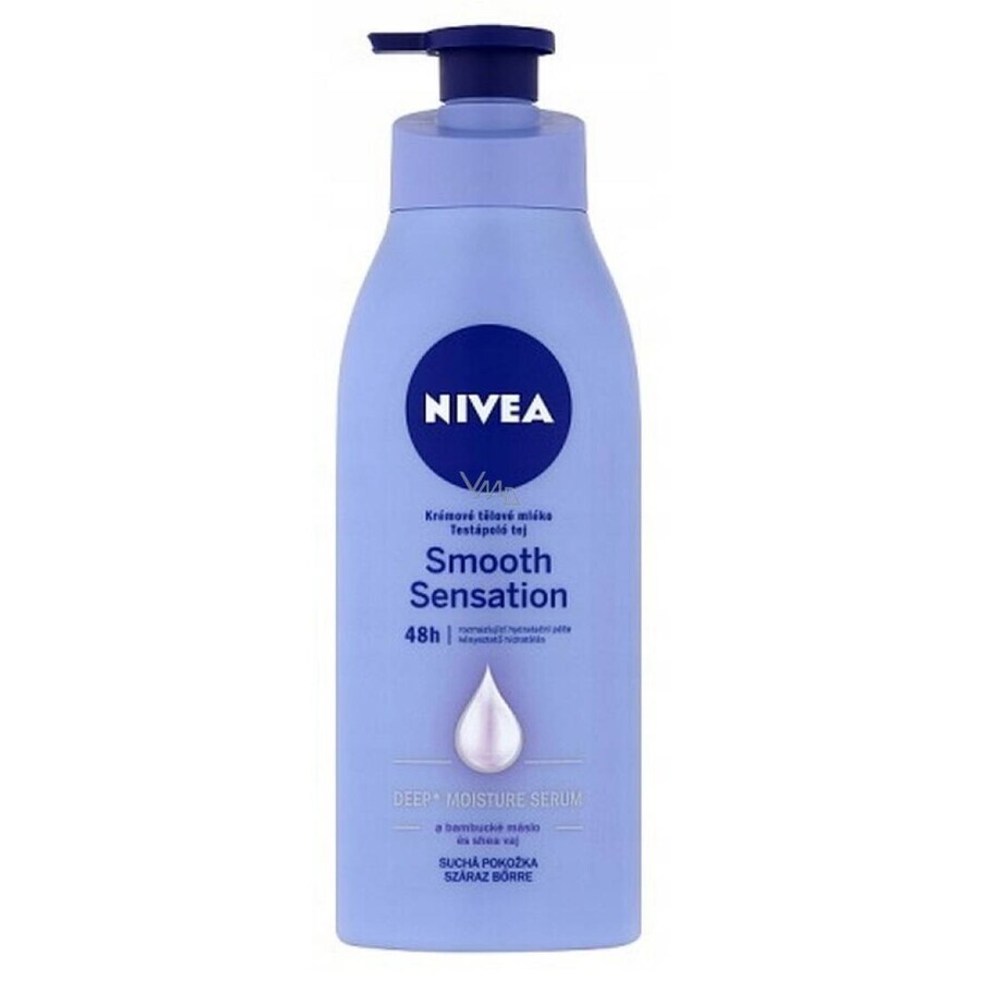 NIVEA CREMA CORPO MILK Smooth Sensation 1×400 ml, crema corpo