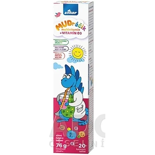 VITAR MUDráčik Multivitamin + VITAMIN D3 1×20 tbl
