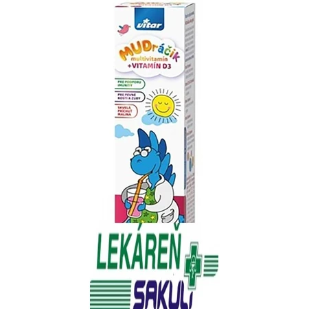 VITAR MUDráčik Multivitamin + VITAMIN D3 1×20 tbl