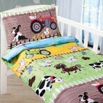 Kinderbeddengoed AGÁTA 90/067 boerderij 90x135,45x60 Kinderbeddengoed AGÁTA 90/067 boerderij 90x135,45x60