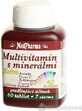MedPharma MULTIVITAMIN WITH MINERALS EXTRA 42 INGREDIENTS 1&#215;67 tbl, compl&#233;ment alimentaire