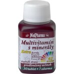 MedPharma MULTIVITAMIN WITH MINERALS EXTRA 42 INGREDIENTS 1×67 tbl, complément alimentaire MedPharma MULTIVITAMIN WITH MINERALS EXTRA 42 INGREDIENTS 1×67 tbl, complément alimentaire