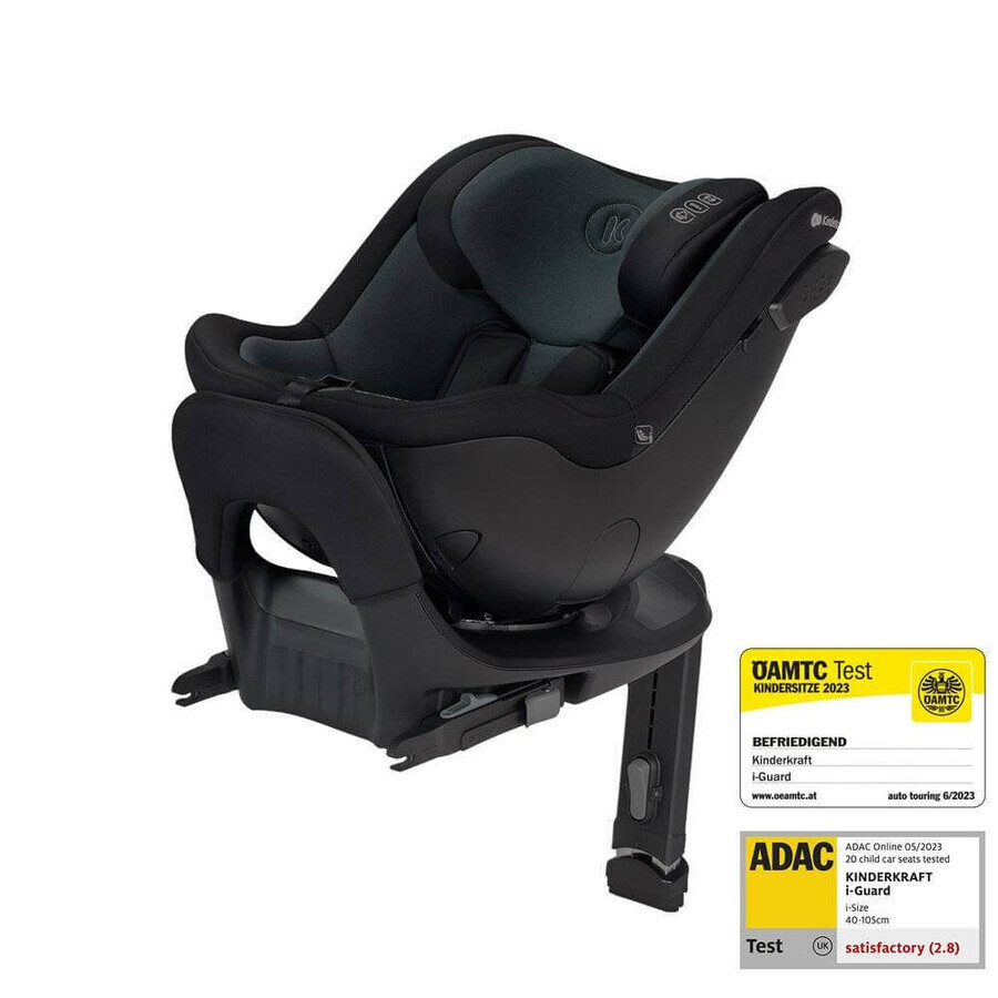KINDERKRAFT SELECT SELECT I-GUARD i-Size i-Size Autositz 40-105 cm Graphite Black, Premium 1×1 St.