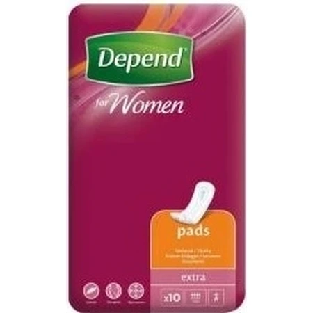 DEPEND EXTRA 1×10 stuks, incontinentiemateriaal