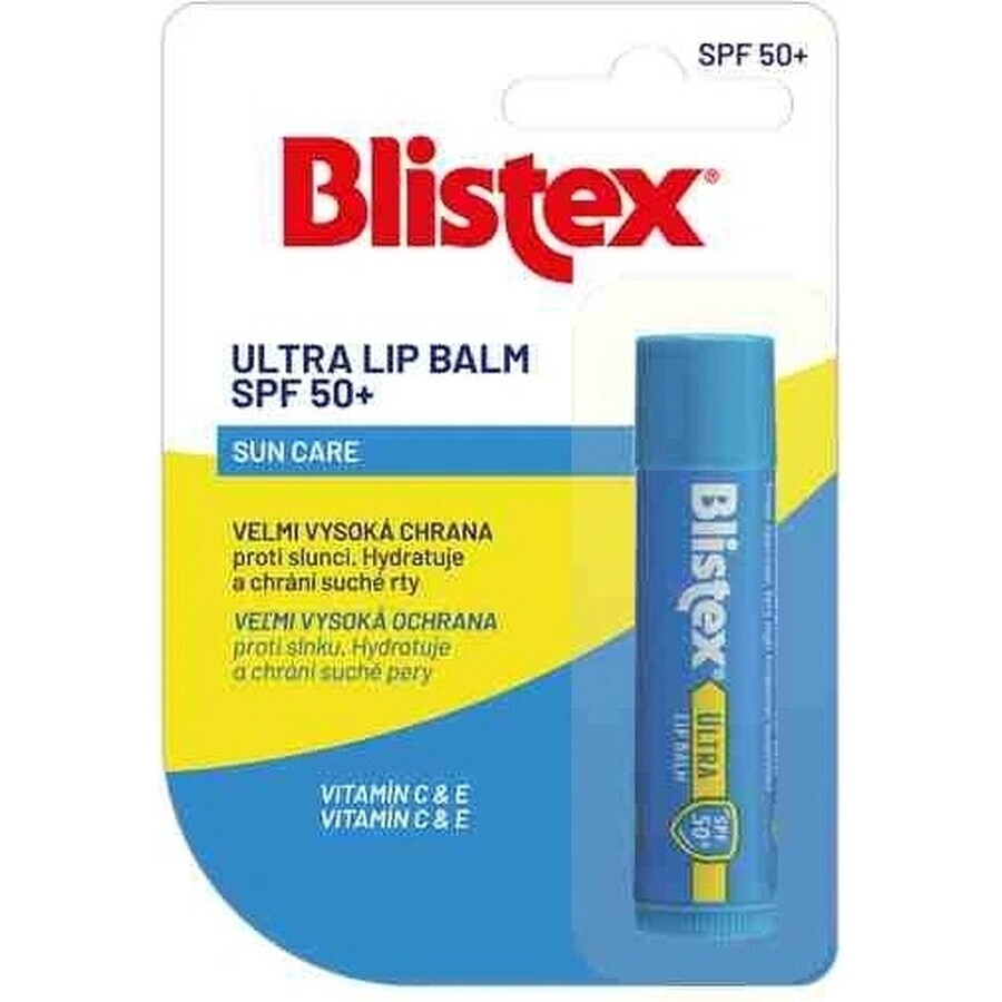 Blistex ULTRA SPF 50+ 1×4.25 g, baume à lèvres Blistex ULTRA SPF 50+ 1×4.25 g, baume à lèvres